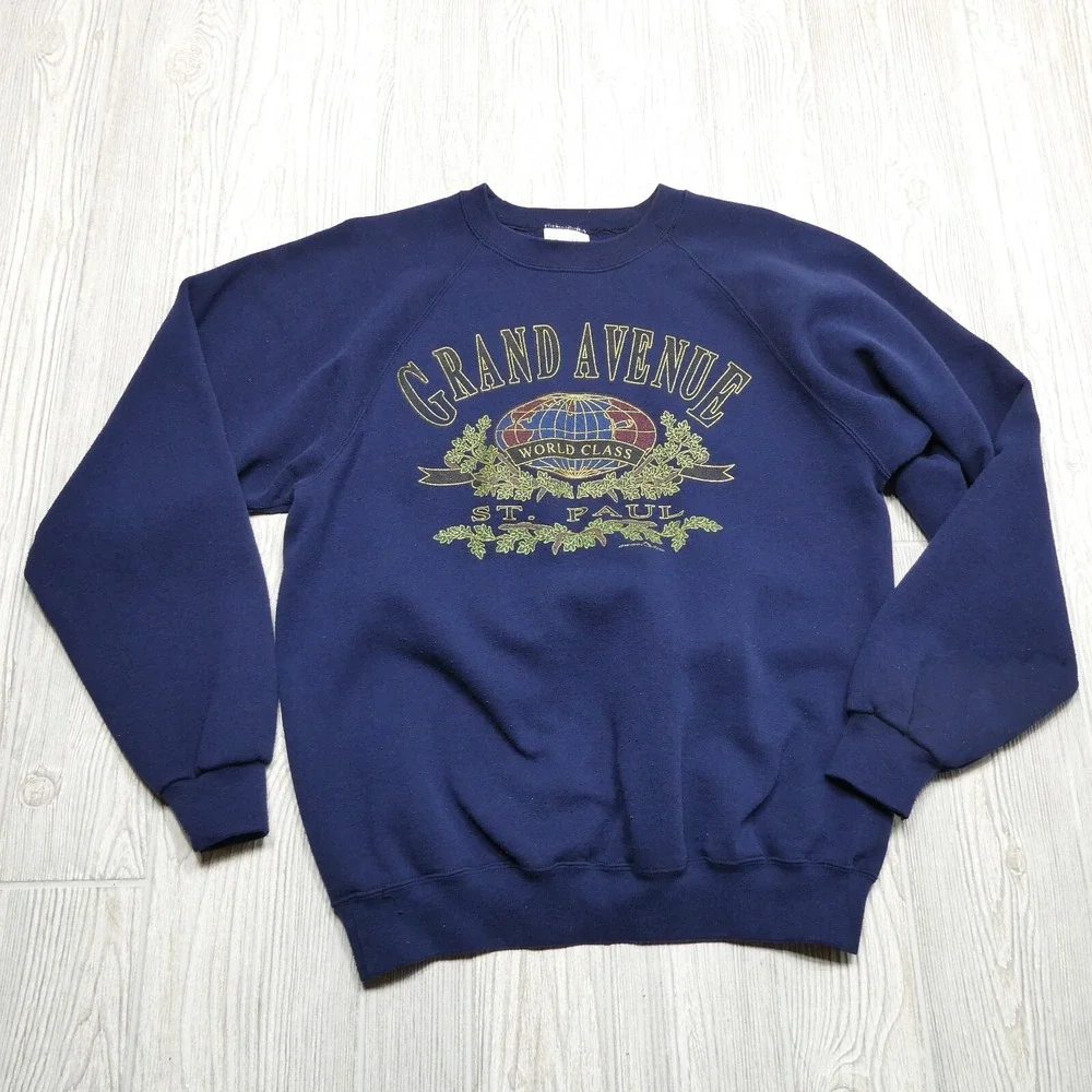 VINTAGE Santee Sweats by Puma‎ Sweatshirt Size L Grand Avenue St. Paul Minnesota